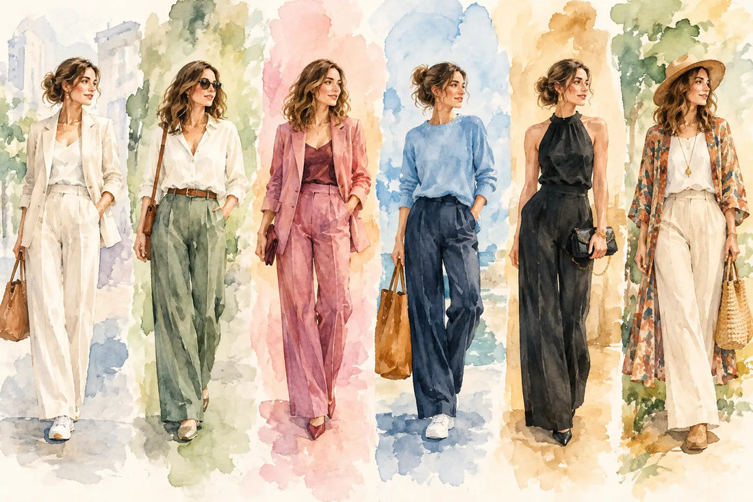 Broekpak anders combineren dames in 6 looks