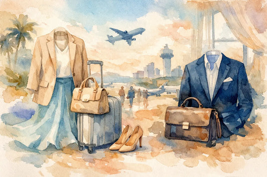 De mooiste kleding voor zakelijke reizen