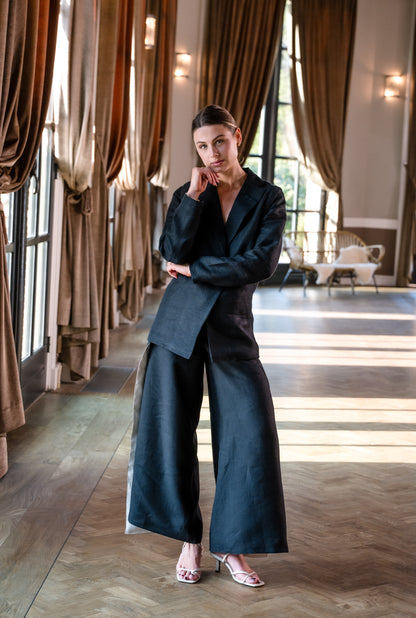 No.1 Wikkelbroek Linnen