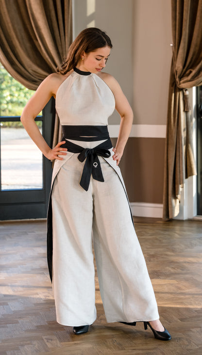 No.1 Wikkelbroek Linnen