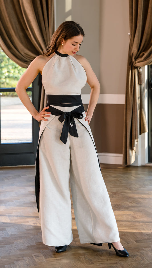 No.1 Wikkelbroek Linnen