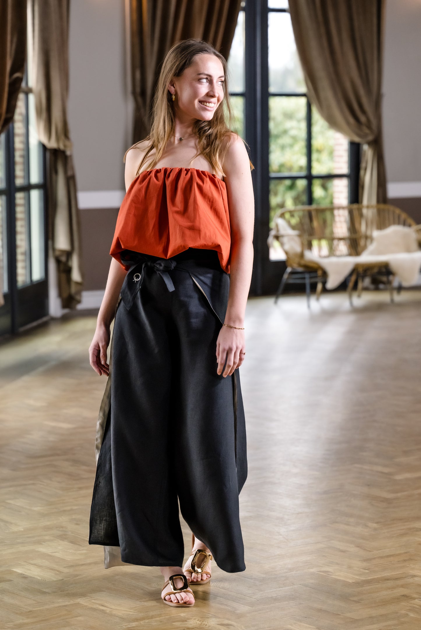 No.1 Wikkelbroek Linnen