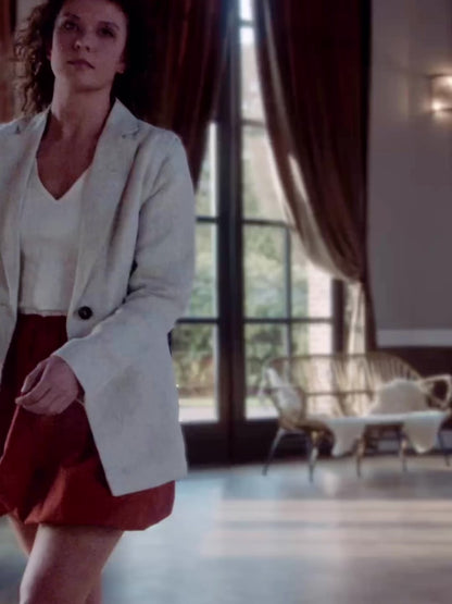 N°4 Blazer/Gilet Lin naturel
